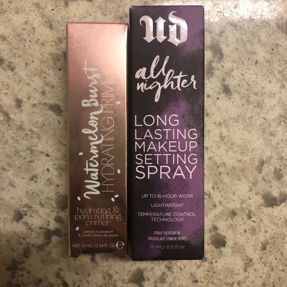 Travel size Urban Decay Setting Spray + Primer